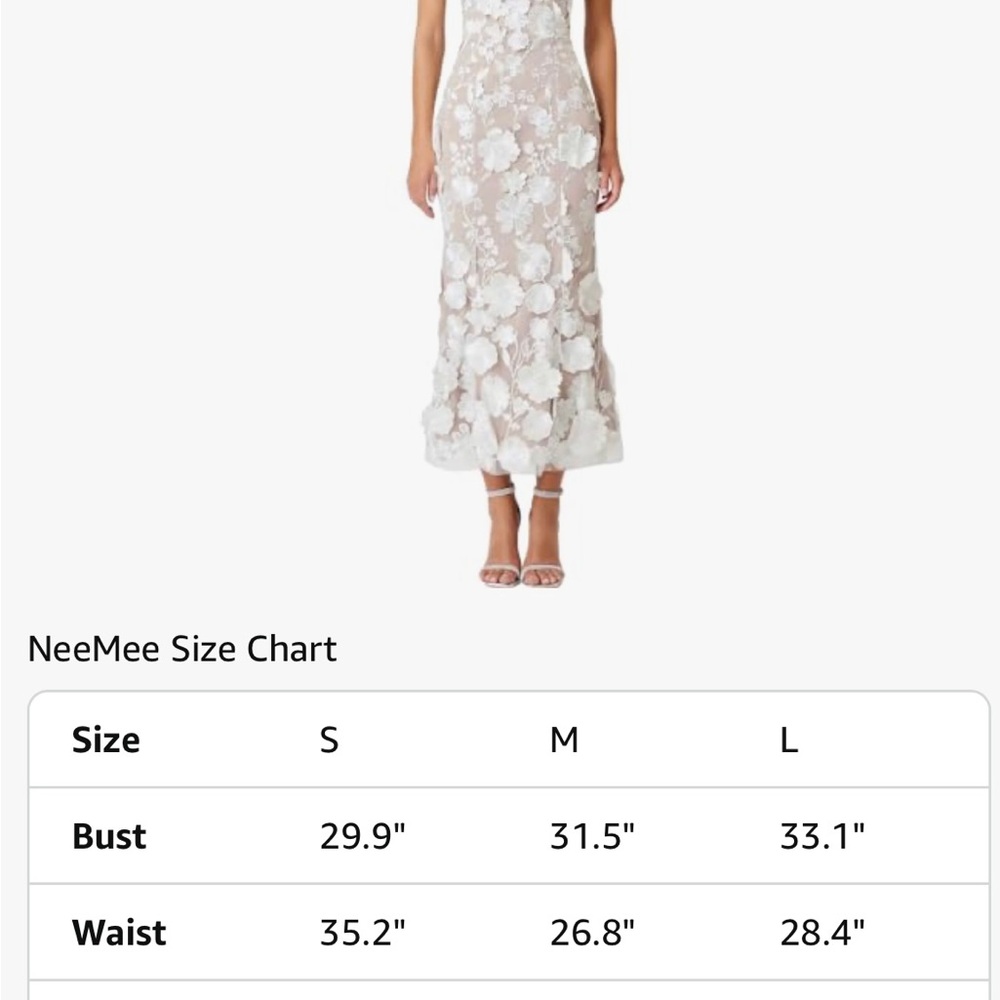 3D Floral Embroidered Dress - Picture 5 of 7